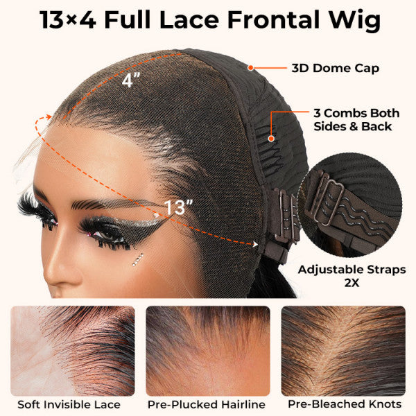 Transparent Closure wig 5x5